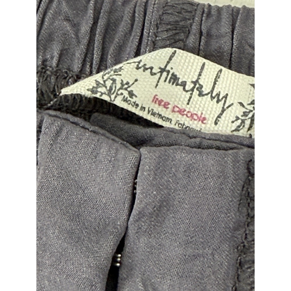 Intimately Free People Shine Time Silver Gray Pajama Shorts Women's Size XS